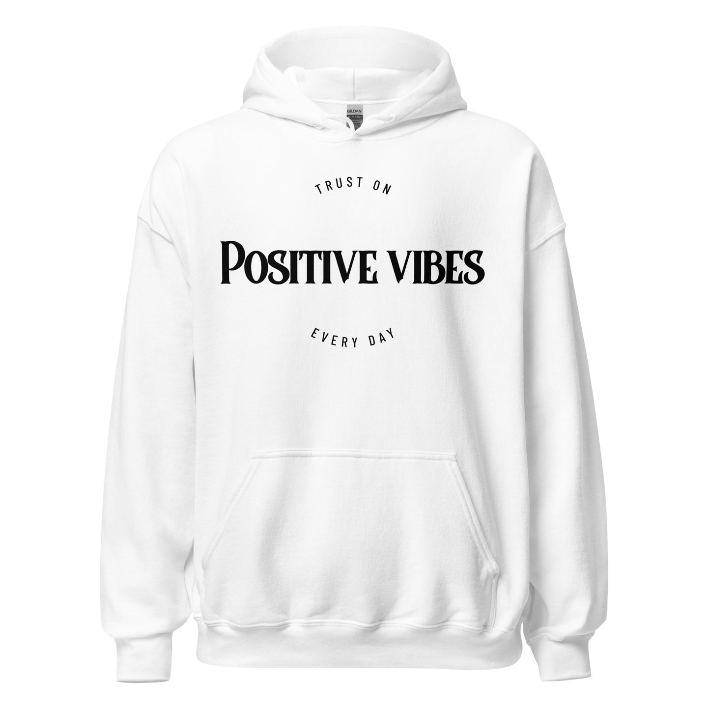 Sweat à capuche Unisex - Positive Vibes